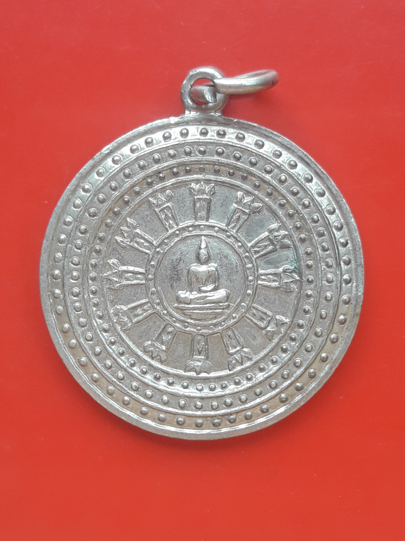 เหรียญพระราชทานสมณศักดิ์ พระครูพินิตเขมิเขต พ่อท่านสอิ้ง วัดเขาแก้ว จ.สุราษฏร์ธานี ปี 2516