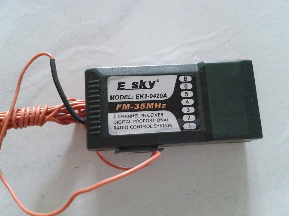 ESky 6CH 35MHz Transmitter and Receiver