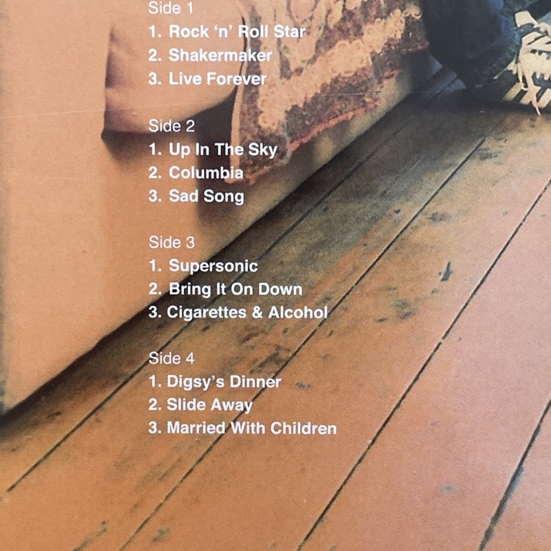 แผ่นเสียง Oasis – Definitely Maybe , 2 × Vinyl, LP, Album, Reissue, Remastered, Gatefold,มือหนึ่ง ซีล