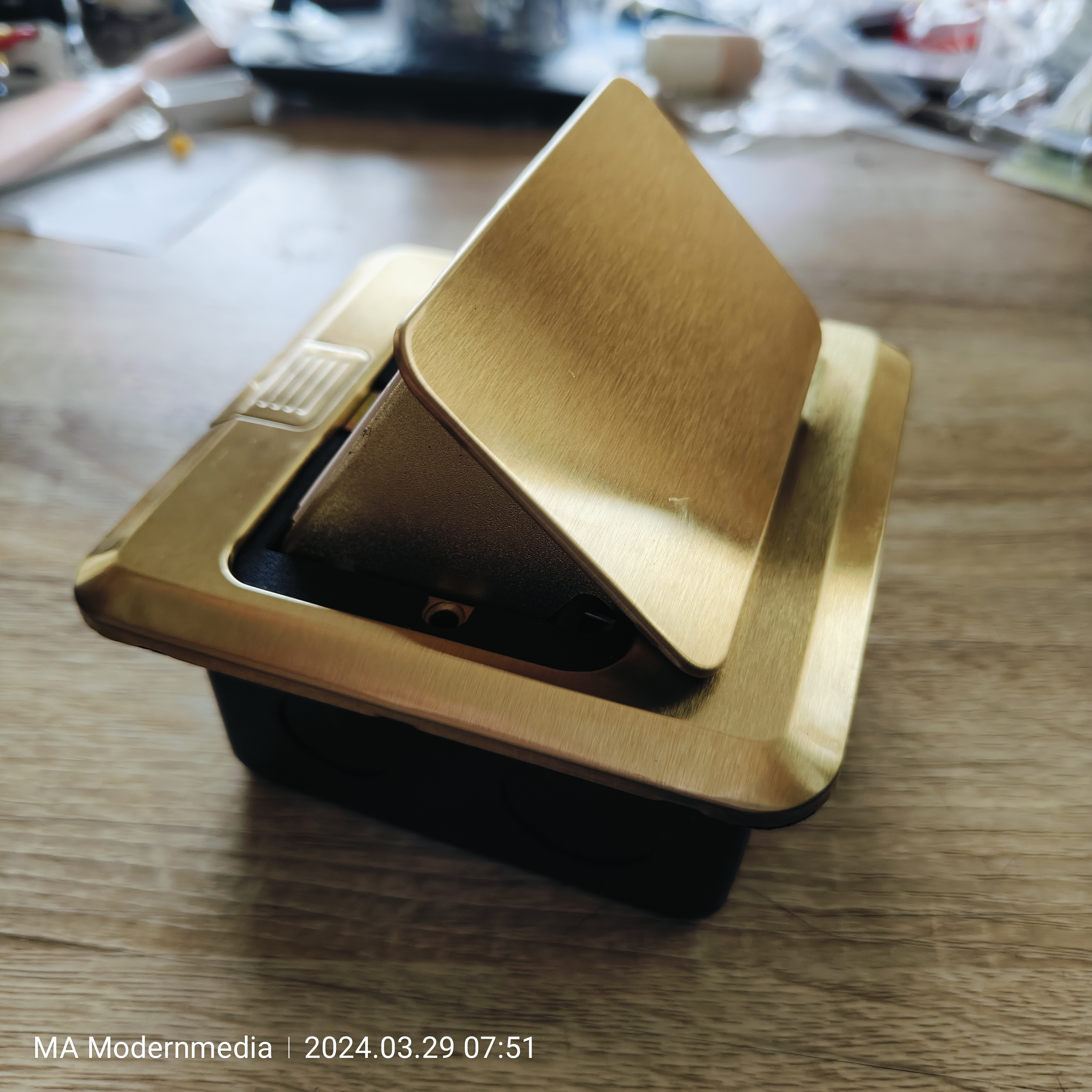 POP-UP HDMI+ปลั๊กกราวเดี่ยว Panasonic (HDMIมีสายเมีย-เมีย)