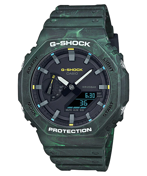 GA-2100FR-3A | รุ่นสีพิเศษ | G-SHOCK | นาฬิกา | CASIO