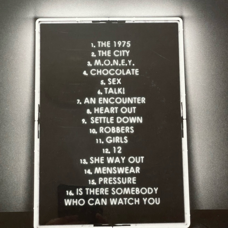 แผ่นเสียง The 1975 อัลบั้ม THE 1975 * Clear vinyl ,2 LP, Album, Gatefold EU มือหนึ่ง ซีล