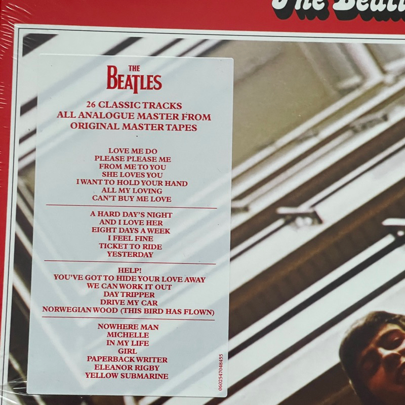แผ่นเสียง The beatles /1962-1966 **26 classic tracks 2 x Vinyl, Compilation, Remastered, Gatefold,มือหนึ่ง ซีล