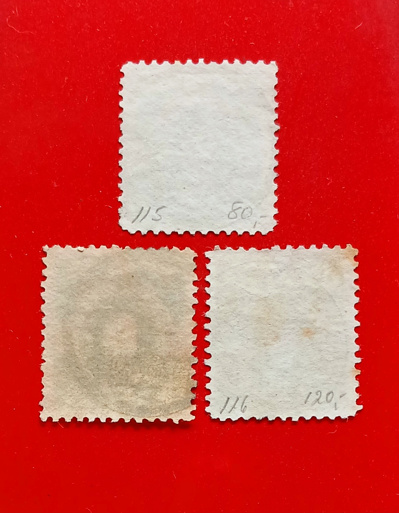 s3460-JAPAN 1908 Empress JINGU , UnWatermark. แสตมป์ญี่ปุ่น จักรพรรดินี จิงกู พ.ศ.2451 ไม่มีลายน้ำ ...ชุด 2 ดวง +ตกเศษหนึ่งดวง ใช้แล้ว เก่าดีปีลึก ...แถมฟรี!! 2 ซองจดหมาย ติดแสตมป์ต่างประเทศส่งมาไทย