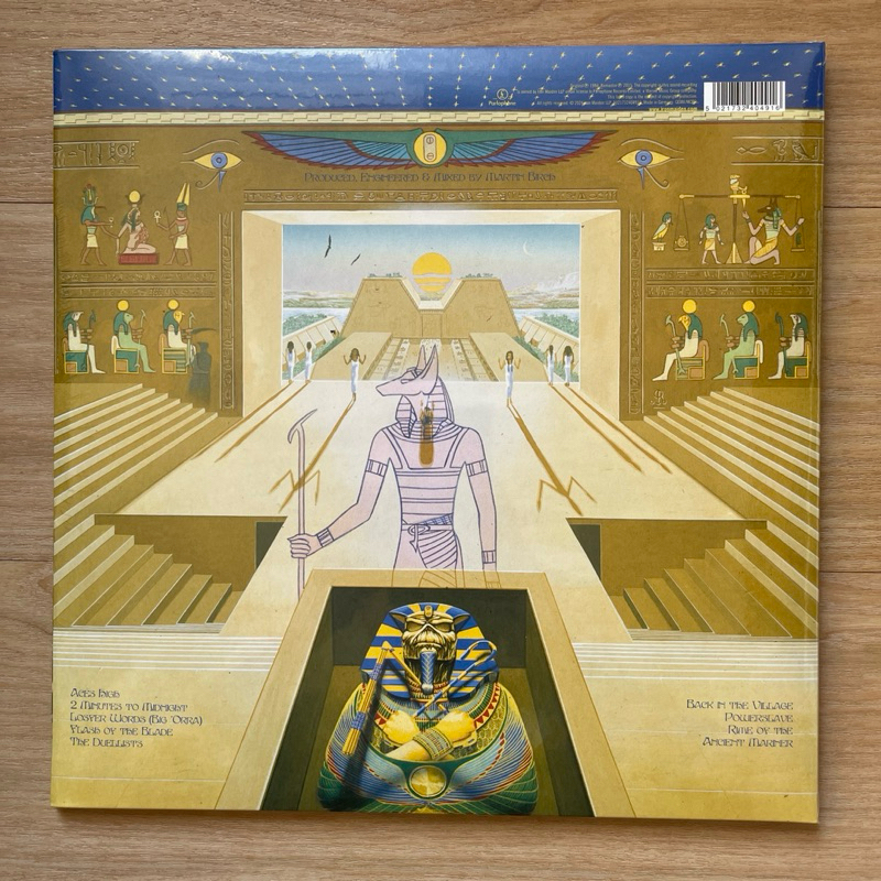 แผ่นเสียง Iron Maiden- Powerslave ,Vinyl, LP, Album, Picture Disc, Special Edition, Zoetrope, 40th มือหนึ่ง ซีล