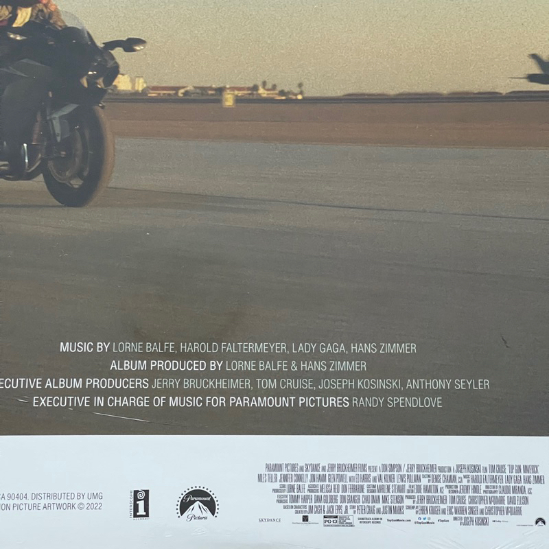 แผ่นเสียง Top Gun: Maverick - Music From The Motion Picture * White Vinyl, LP, Album,มือหนึ่ง ซีล