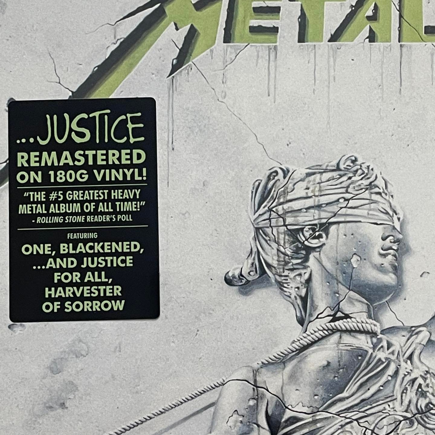 แผ่นเสียง Metallica – ...And Justice For All ,2 x Vinyl, LP, Album, Reissue, Remastered, 180 Gram ,มือหนึ่ง ซีล