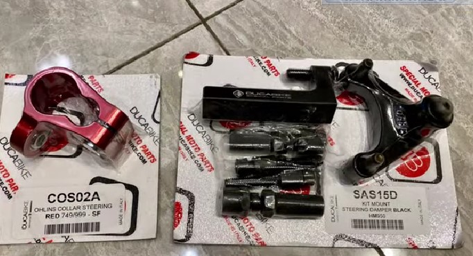 ขาจับกันสะบัด DUCABIKE HYPERMOTARD 950