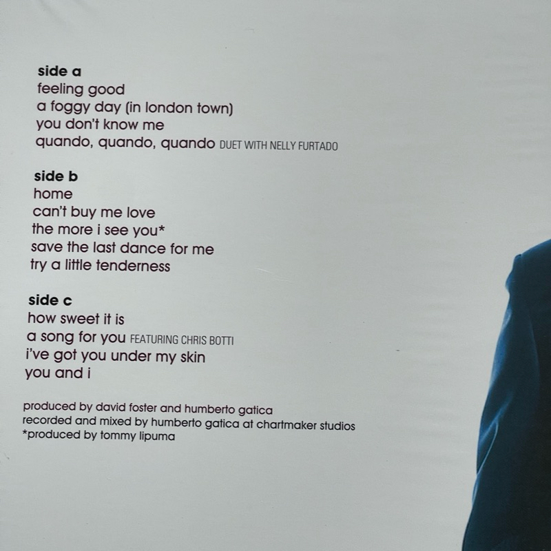 แผ่นเสียง Michael Bublé - It's Time , 2 x Vinyl, LP, Album, etched,US มือหนึ่ง ซีล