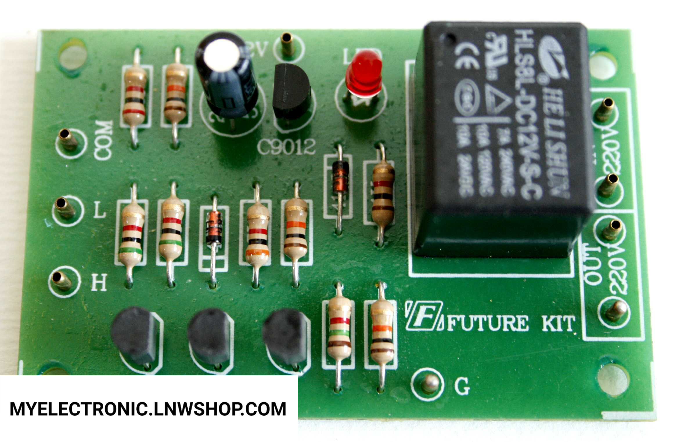 ขาย ชุดลปริ้น FA425 วงจร ตัดต่อปั๊มน้ำ 2ระดับ ชุดประกอบลงปริ้น แล้ว ยี่ห้อ ฟิวเจอร์คิท FUTUREKIT ราคา ตัวละ . . . . หน่วย บาท