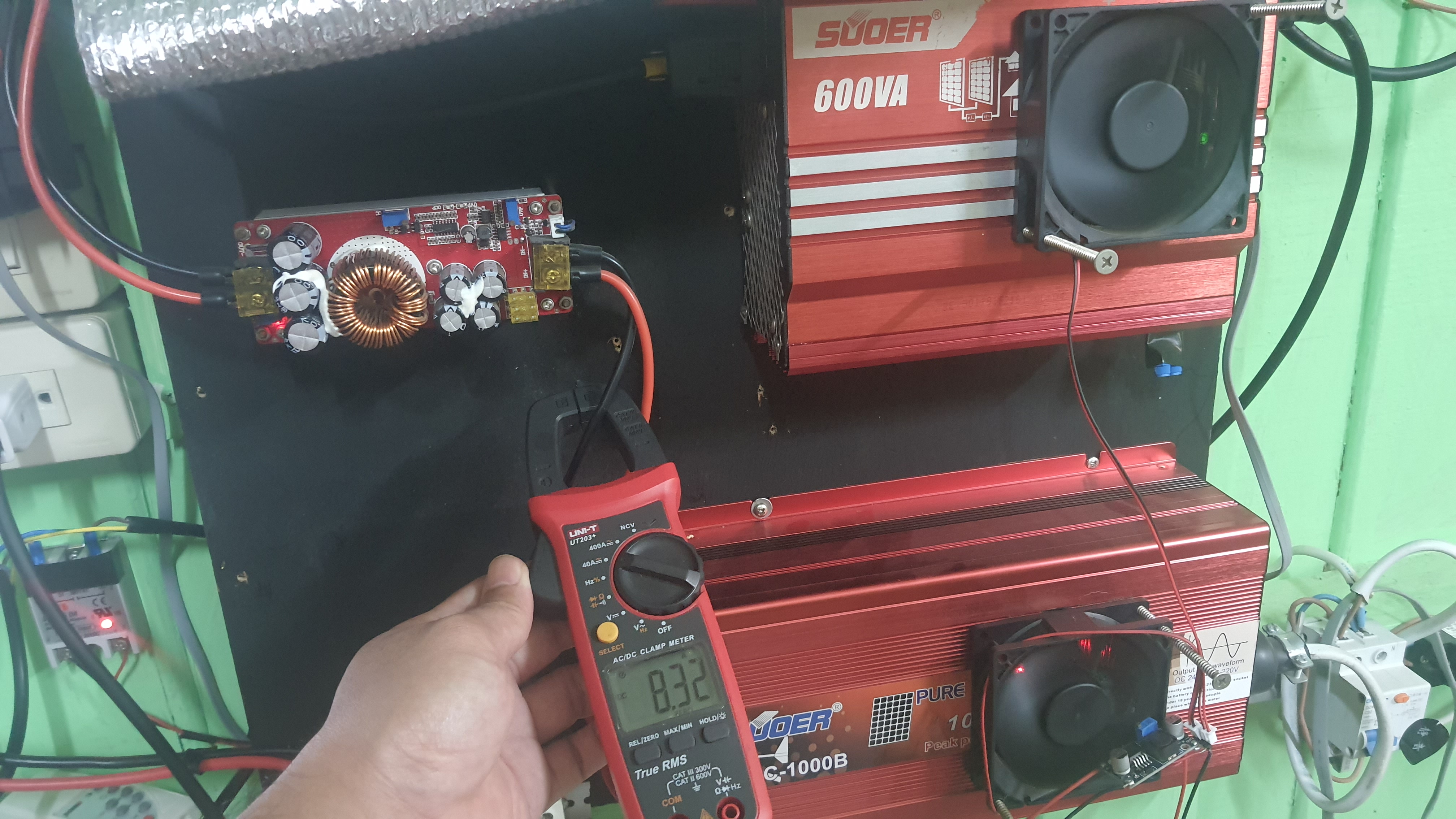 ไฮบริดโซล่าเซลล์ 1000W