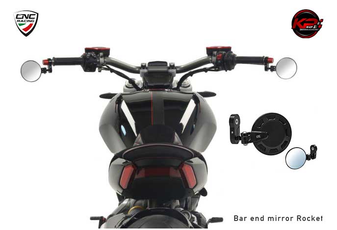 กระจกปลายแฮนด์ CNC RACING "ROCKET"