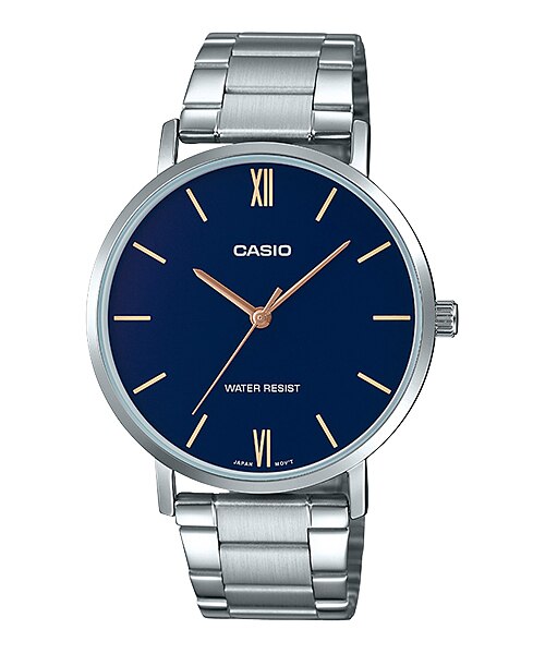MTP-VT01D-2B | อะนาล็อก - สุภาพบุรุษ | Dress | นาฬิกา | CASIO
