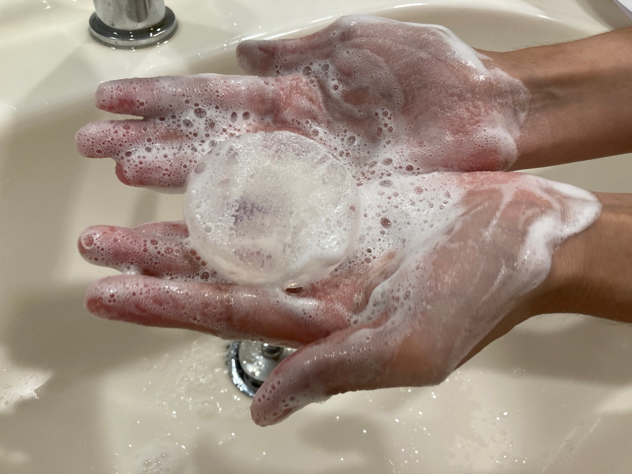 เบสสบู่ใสสูตรฟองนุ่ม ขนาด1กิโลกรัม