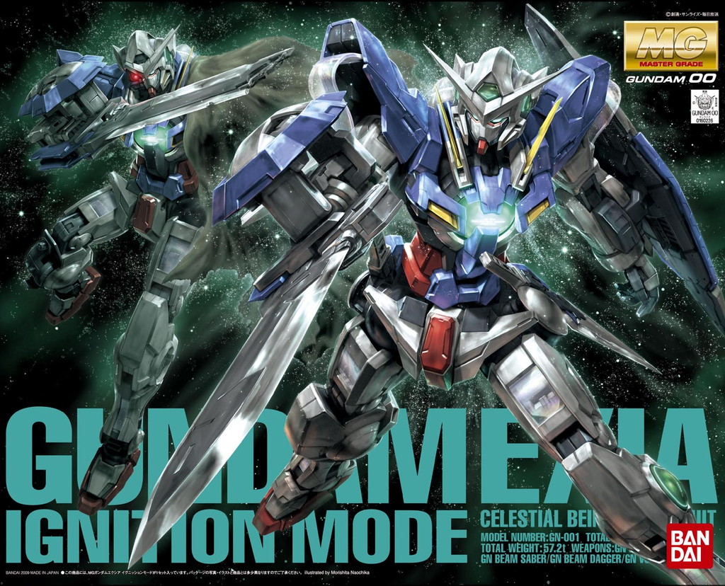 4573102687111 BANDAI SPIRITS MG 1/100 GUNDAM EXIA IGNITION MODE