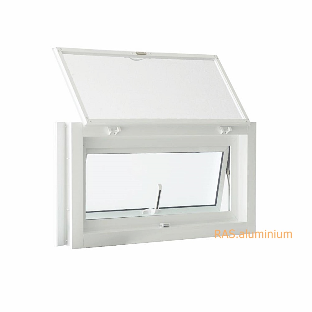 หน้าต่างบานกระทุ้ง 60 x 40 ชุดสำเร็จ