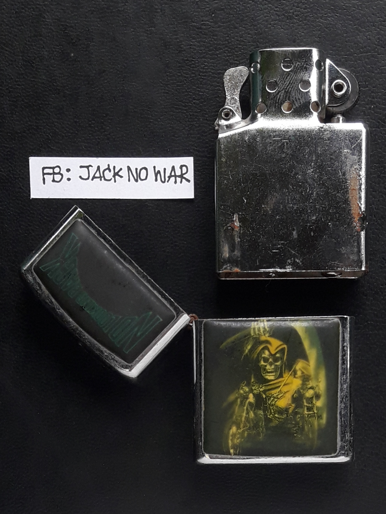 ไฟแช็คน้ำมัน KOREA Excellency สไตล์ซิปโป้ งานเก่าเก็บ โลหะชุบ ไม่ผ่านใช้ พร้อมกล่องพลาสติกฝาพับครับ