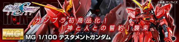 BANDAI SPIRITS MG 1/100 RGX-00 TESTAMENT GUNDAM