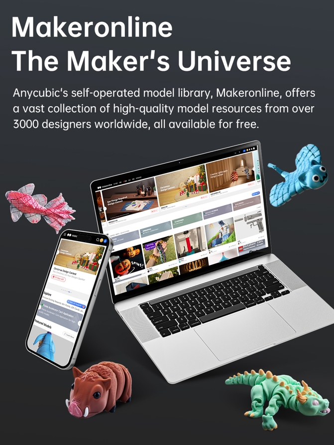 เครื่องพิมพ์ 3 มิติ , 3D Printer : Anycubic Kobra S1 by In2Real3d