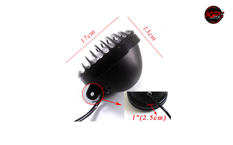 ไฟหน้าช้อปเปอร์ แบบตะแกรง