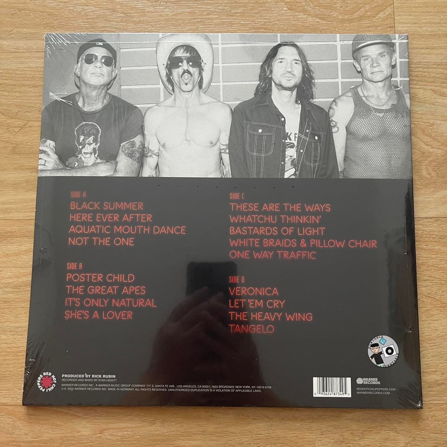 แผ่นเสียง Red Hot Chil Peppers – Unlimited Love **2 x Vinyl, LP, Album, Limited Edition, Blue Translucent แผ่นมือหนึ่ง ซีล