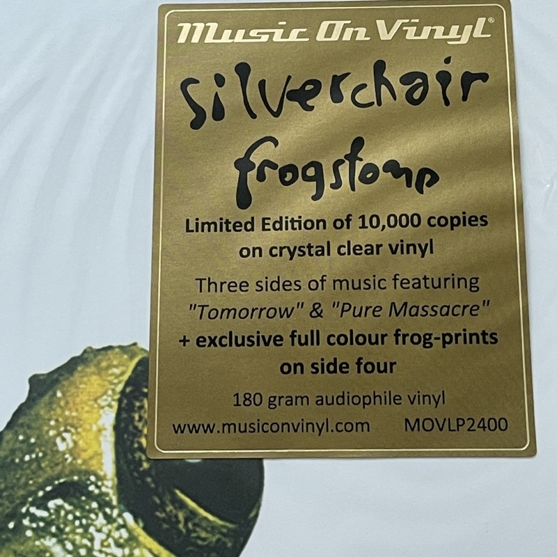 แผ่นเสียง Silverchair - Frogstomp ,crystal clear Vinyl, LP, Single Sided, แผ่นเสียงมือหนึ่ง ซีล