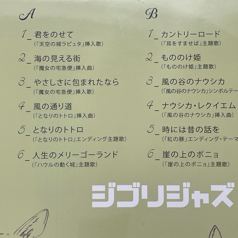 แผ่นเสียง Ghibli Jazz - All That Jazz 1 ,Vinyl, LP, Album, Limited Edition Reissue, Clear Green ,มือหนึ่ง ซีล