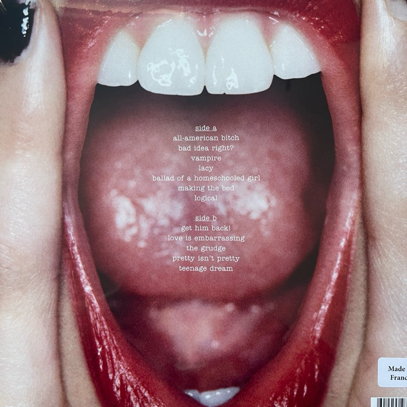 แผ่นเสียง Olivia Rodrigo - Guts Vinyl, LP, Album Black Vinyl มือหนึ่ง ซีล