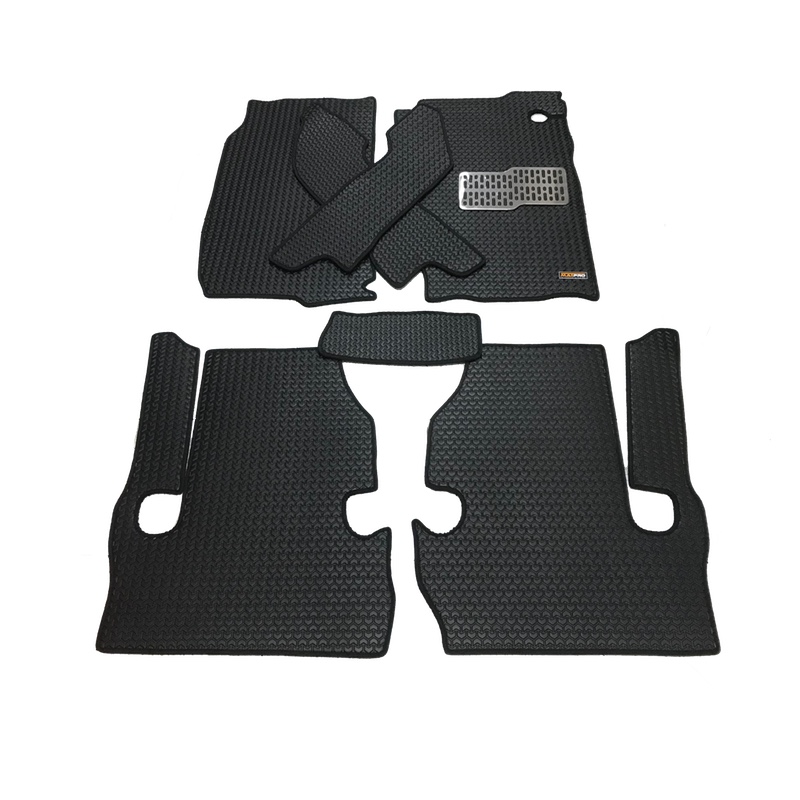 พรมปูพื้นเข้ารูป 100% ลายกระดุม สำหรับรถ รุ่น ALL NEW MITSUBISHI TRITON CAB 2015