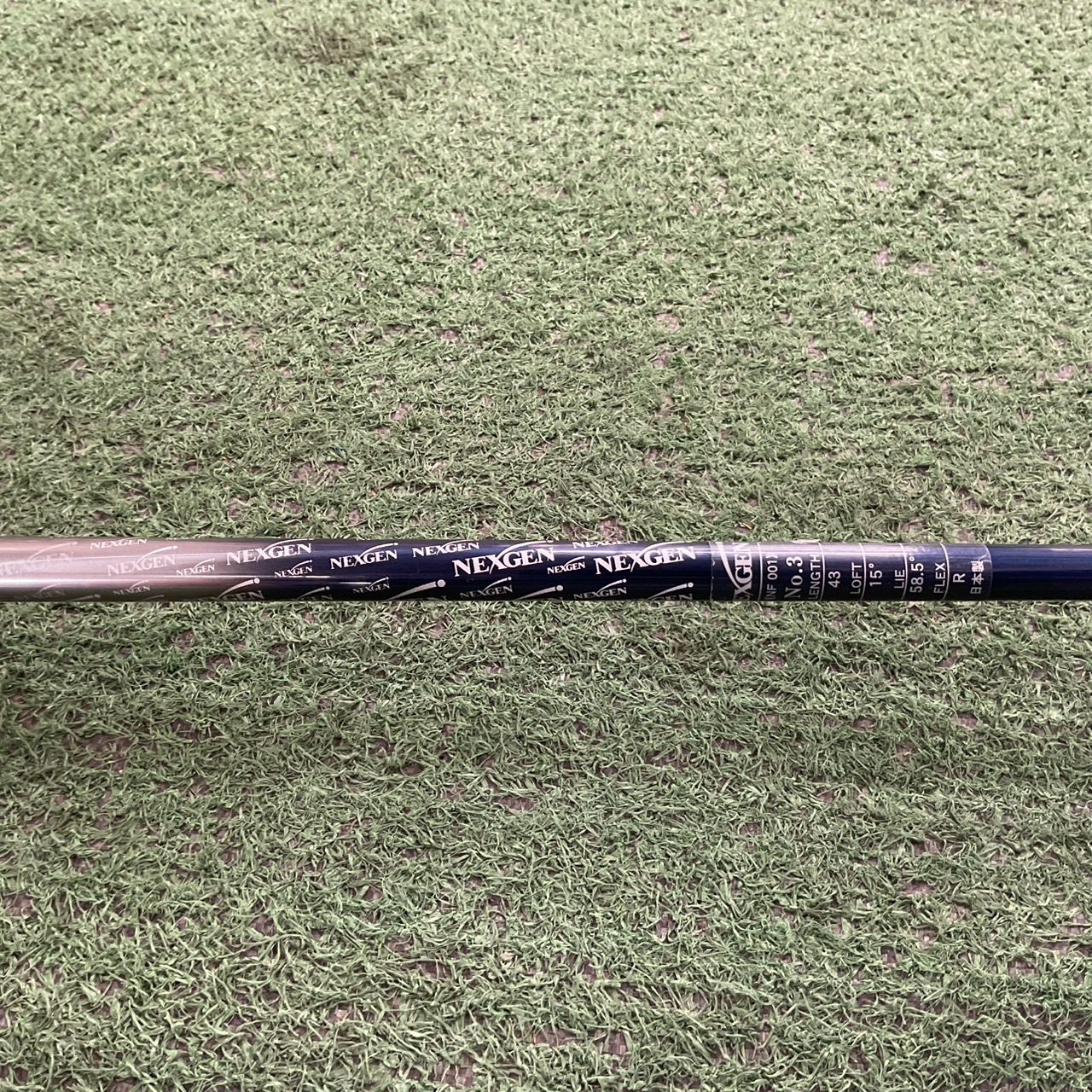 UTILITY 15 องศา NEXGEN : NF001 T∙V∙P∙F #3/ NS001-F FLEX-R ก้านกราไฟร์