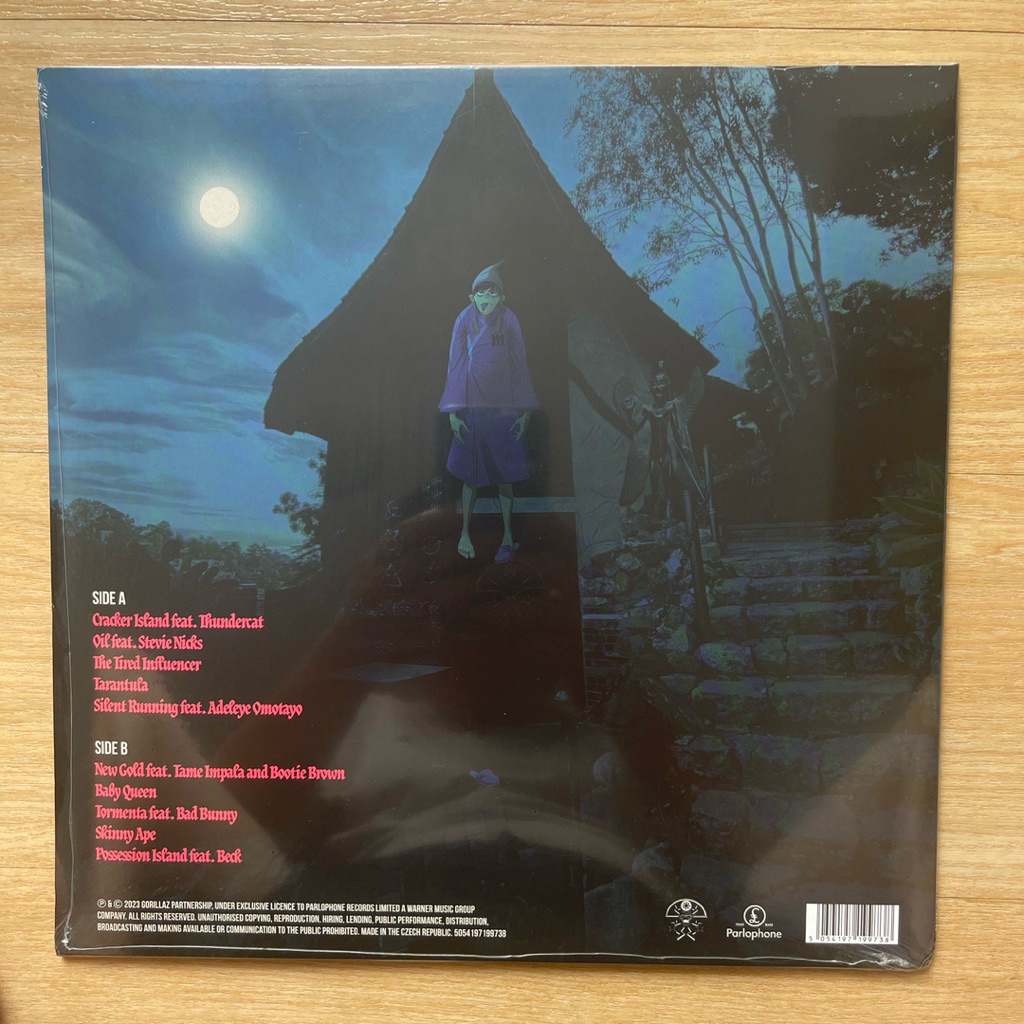 แผ่นเสียง Gorillaz Cracker Island , Vinyl, LP, Album, Stereo มือหนึ่ง ซีล มุมยู่นิด