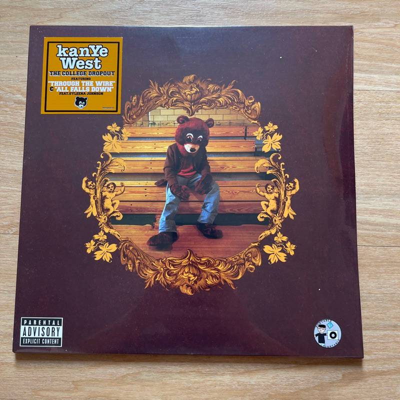 แผ่นเสียง Kanye West - The College Dropout ,2 x Vinyl, LP, Album, Reissue, USA mexico มือหนึ่ง ซีล