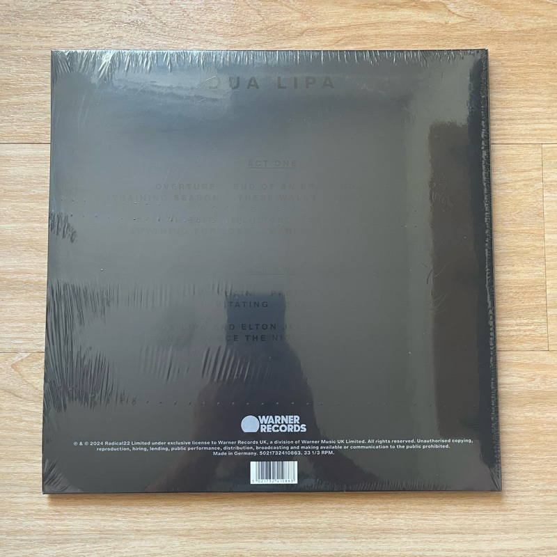 แผ่นเสียง Dua Lipa - Live From The Royal Albert Hall ,2 x Vinyl, LP, Album มือหนึ่ง