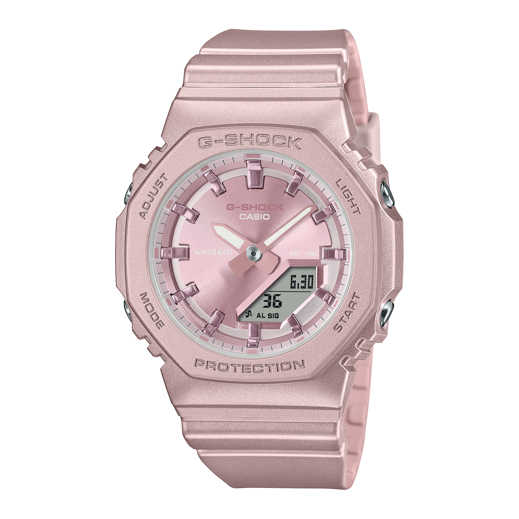 GMA-P2100ST-4A | อะนาล็อก-ดิจิตอล | ผู้หญิง | G-SHOCK | นาฬิกา | CASIO