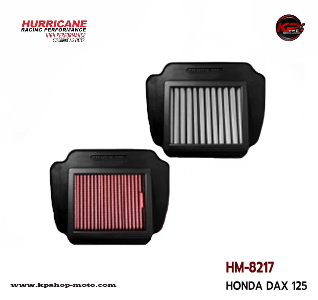 กรองอากาศ HURRICANE HM8217 FOR HONDA DAX 125 (COTTON)