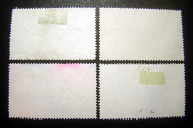 [-ครบชุด-] s1606-แสตมป์ชุดผีเสื้อ (ชุด1) ปี 2511 Butterflies 1st series 1968 ครบชุด 4 ดวง ใช้แล้ว ราคาเบา น่าสะสมครับ