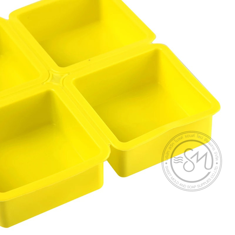 แม่พิมพ์สี่เหลี่ยม ขนาด120กรัม 4ช่อง