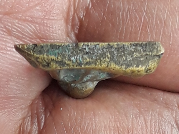 นางพญา พิมพ์เข่าโค้ง เนื้อทองเหลือง ไม่ทราบที่ครับ