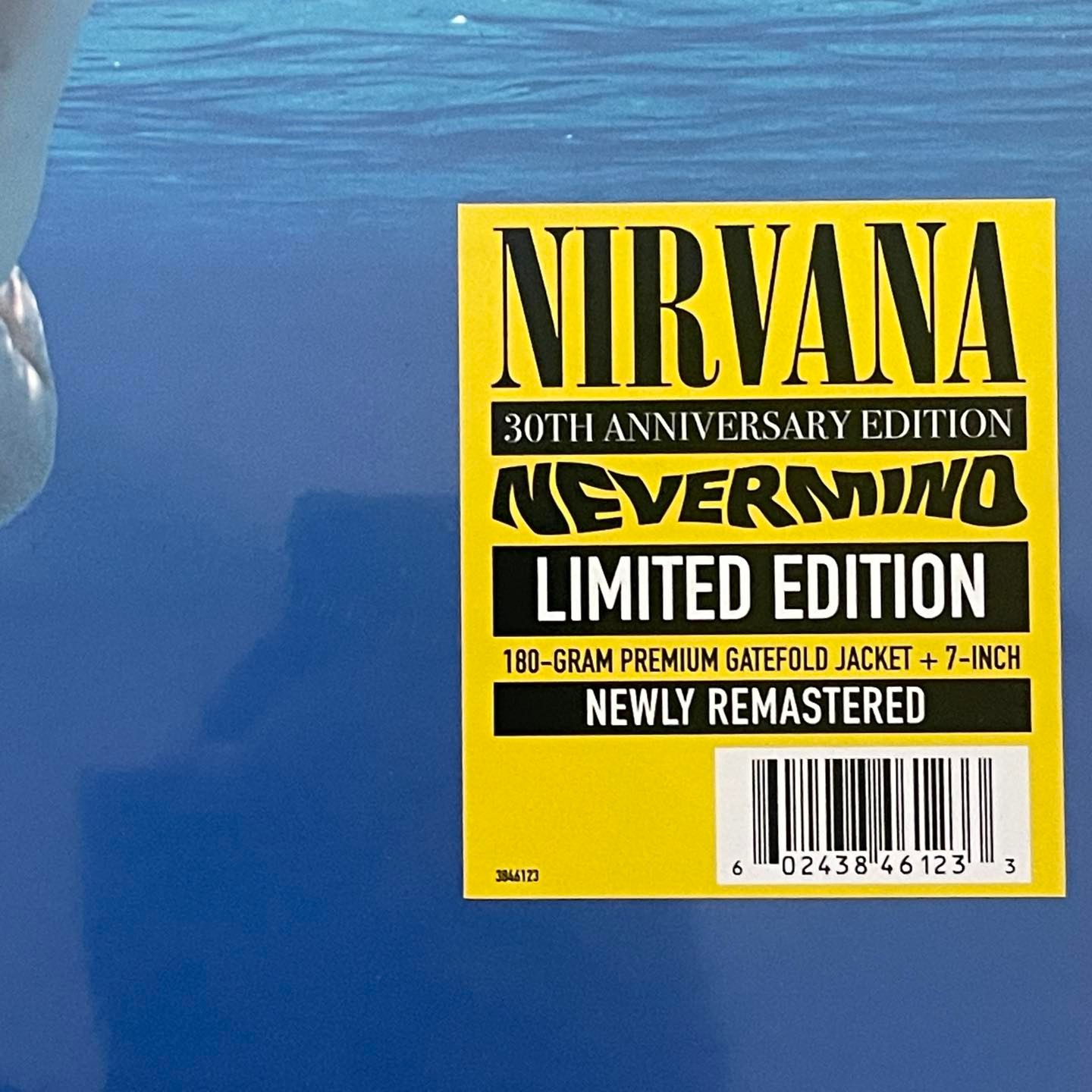 แผ่นเสียง Nirvana – Nevermind ** Limited Edition, (30th Anniversary)+ Vinyl, 7", 45 RPM แผ่นเสียงมือหนึ่ง ซีล