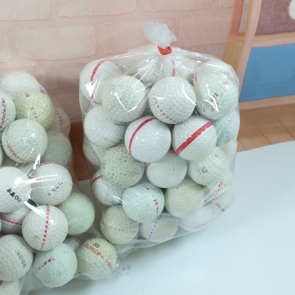 ลูกกอล์ฟมือสองญีปุ่น เซ็ท 50 ลูก ขีดกลาง