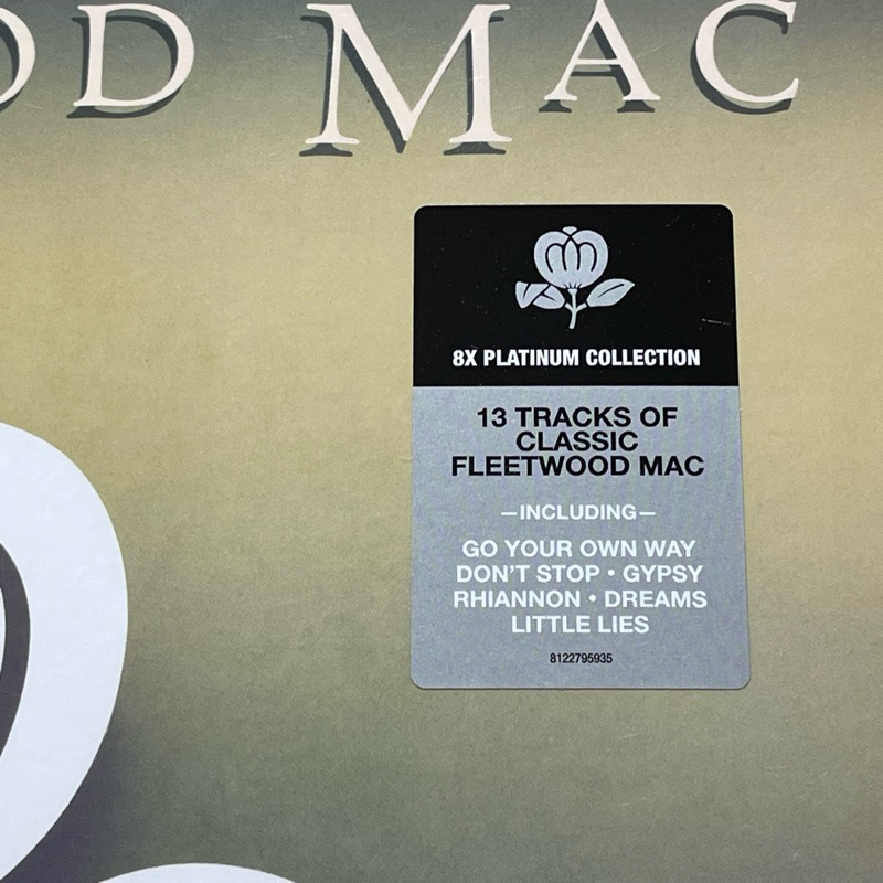 แผ่นเสียง Fleetwood Mac – Greatest Hits Vinyl, LP, Compilation, Reissue,Canada มือหนึ่ง ซีล