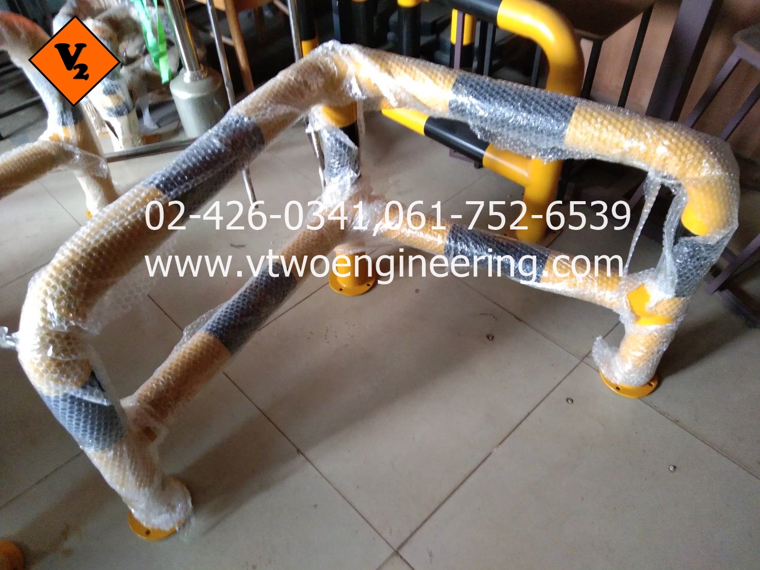 ราวเหล็กกันชน / crash protection barriers No.27