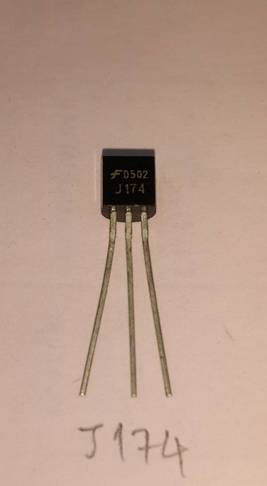 ขาย J174 มอสเฟต MOSFET ตัวถัง TO-92 2SJ174 ยี่ห้อ ราคา ตัวละ หน่วย . . . . บาท