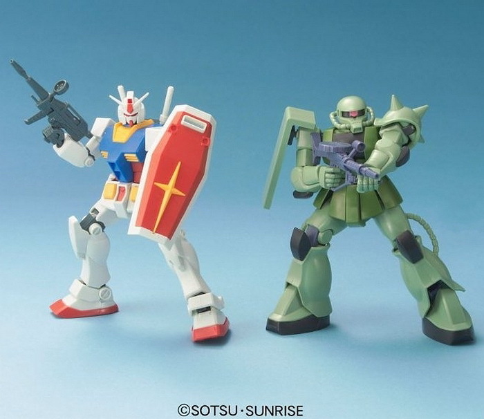 1060679 BANDAI SPIRITS HGUC 1/144 GUNPLA STARTER SET