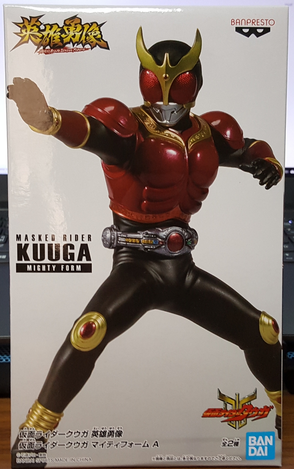 KAMEN RIDER KUUGA HERO'S BRAVE STATUE FIGURE KAMEN RIDER KUUGA MIGHTY FORM(VER.A)