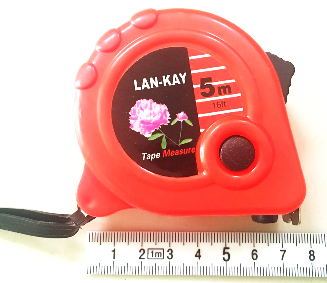 ตลับเมตร5เมตร คละสี