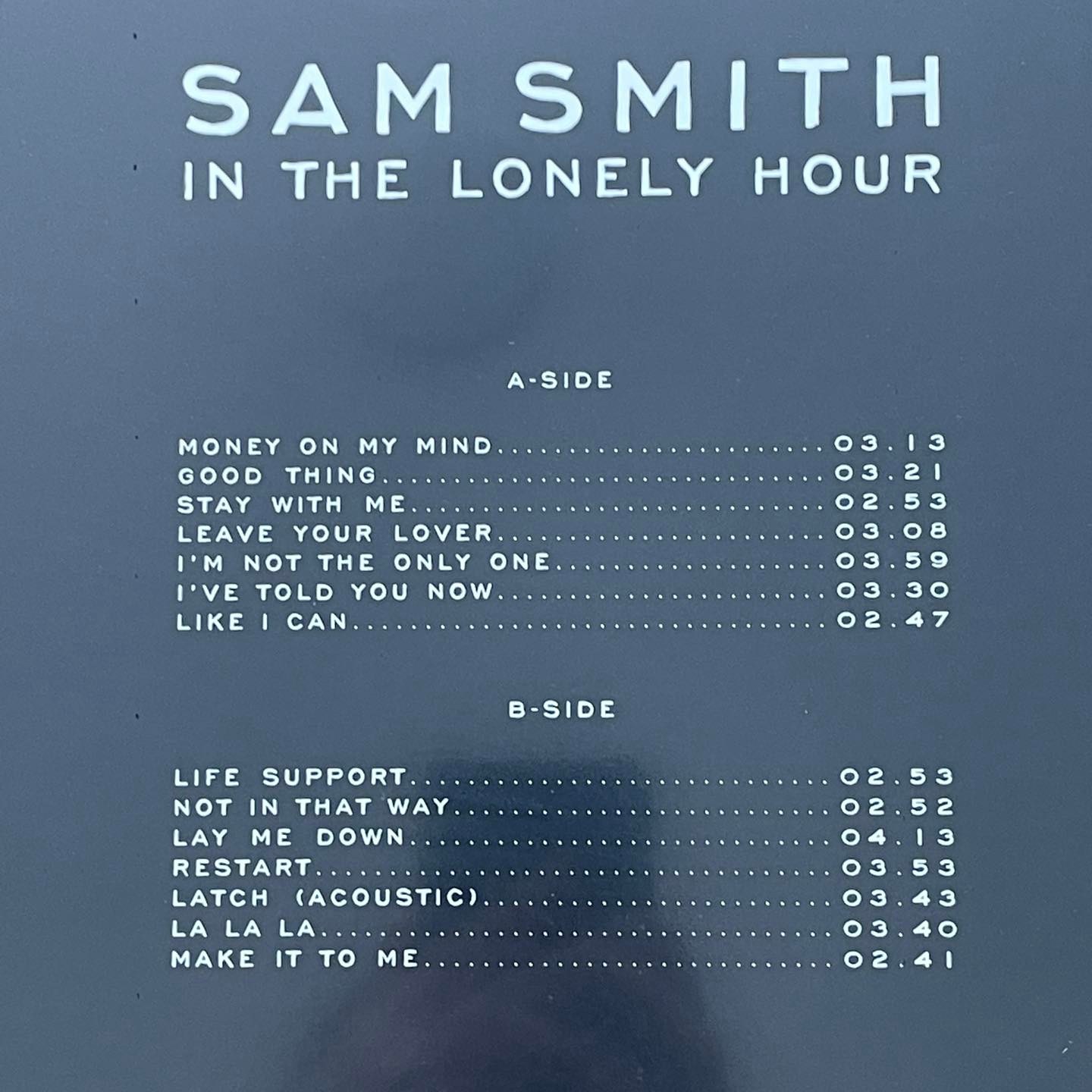 แผ่นเสียง Sam Smith– In The Lonely Hour , Vinyl, LP, Album แผ่นเสียงมือหนึ่ง ซีล