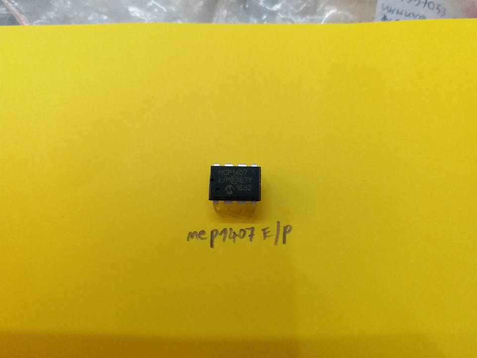 MCP1407E/Pราคาตัวล่ะตัวถังDIP8ขายี่ห้อMICROCHIP
