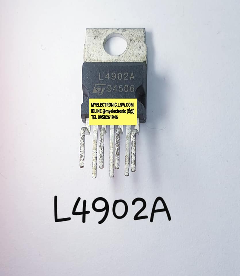 L4902Aยี่ห้อSTตัวถังTO220/7ขาราคาตัวละบาท