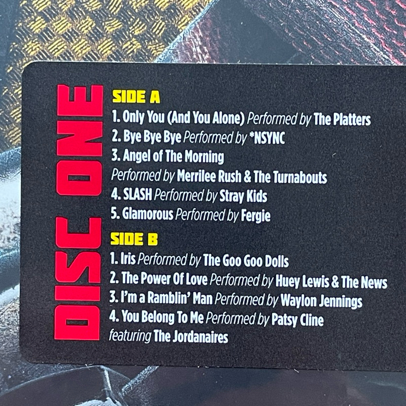 แผ่นเสียง Deadpool & Wolverine (Original Motion Picture Soundtrack) ,2 x Vinyl ,Colour ,US มือหนึ่ง ซีล